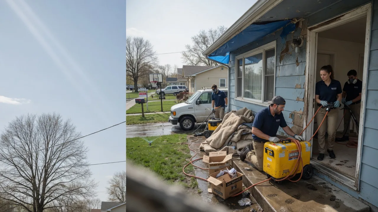 Basement Flood Cleanup in Chandler, TX near me